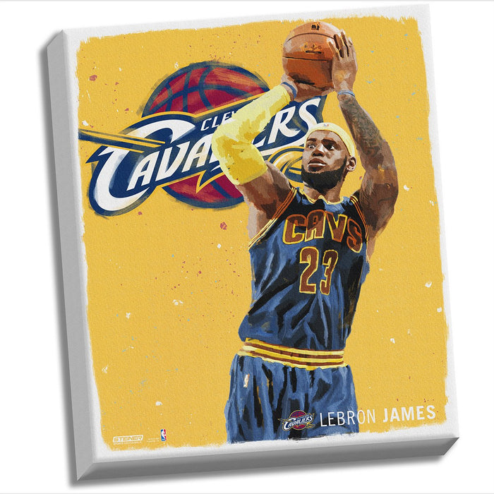 Lebron James Digital Painting 22x26 Canvas