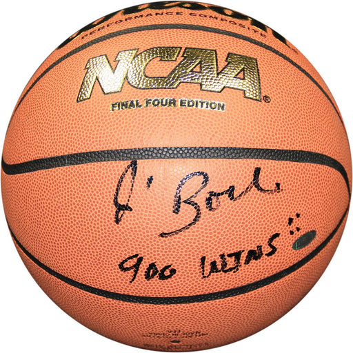 Jim Boeheim Signed NCAA Basketball w 900 Wins insc.