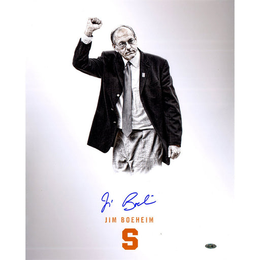 Jim Boeheim Signed Steiner Platinum Collection 16x20 Photo