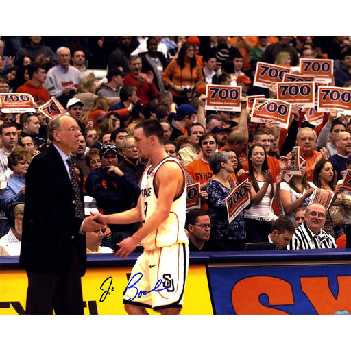 Jim Boeheim w Gerry Mcnamara Signed Horizontal 16x20 Photo