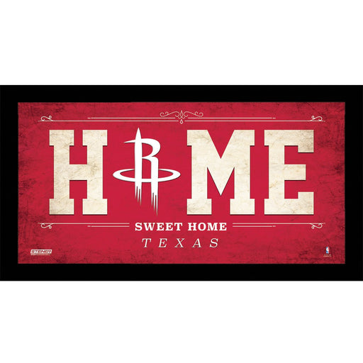 Houston Rockets 6x12 Home Sweet Home Sign