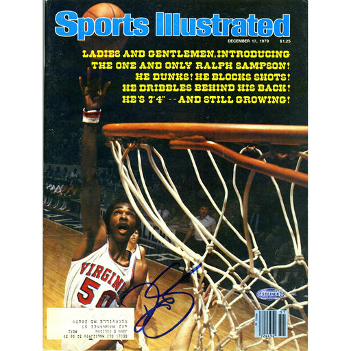 Ralph Sampson Signed 121779 Sports Illustrated Magazine