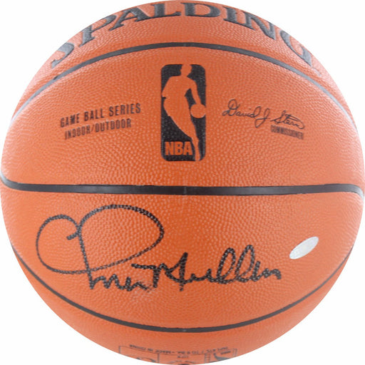 Chris Mullin Signed IO Basketball