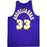 Kareem Abdul-Jabbar Signed Lakers Purple Adidas Jersey