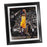 Kobe Bryant Fade-Away Jump Shot Framed Stretched 22x26 Canvas