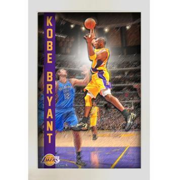 Kobe Bryant Pop Out Framed 20x32 Collage