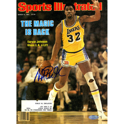 Magic Johnson 3981 Sports Illustrated Magazine