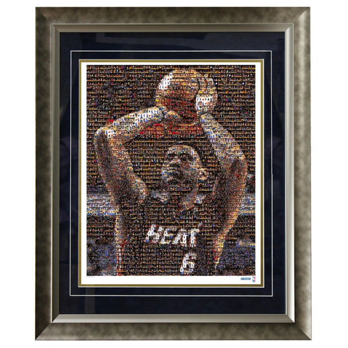 LeBron James Framed 16x20 Mosaic