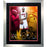 LeBron James Miami Heat Team Colors Composite Vertical Framed 16x20 Collage