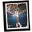 Julius Erving Dr J Dunk Framed Stretched 32X40 Canvas