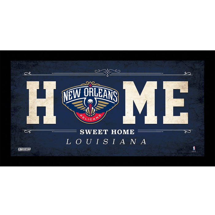 New Orleans Pelicans 6x12 Home Sweet Home Sign