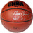 Bill Bradley Signed IO NBA Brown Basketball w HOF 83 Insc