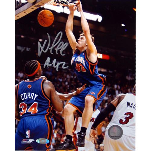 David Lee Dunk versus The Miami Heat 16x20 Photo