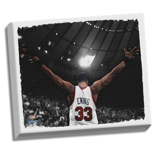 Patrick Ewing Arms Out Stretched 22x26 Canvas