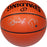 Patrick Ewing signed IO NBA Orange Basketball (Signed in Silver)