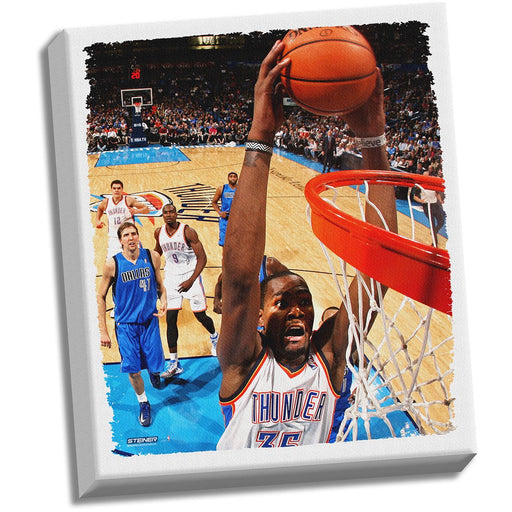 Kevin Durant Stretched 22x26 Canvas