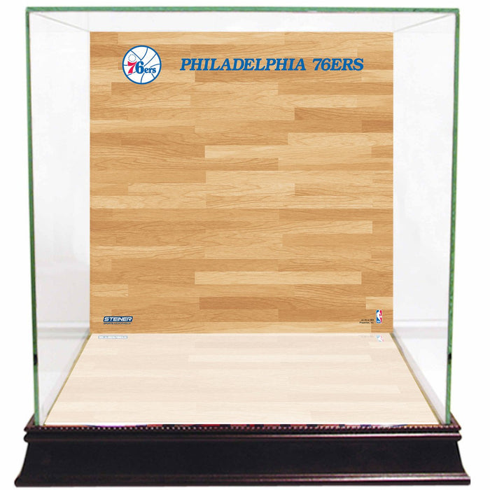 Philadelphia 76ers Basketball Court Background Case