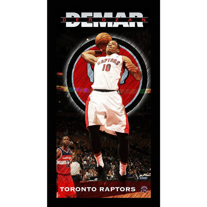 DeMar DeRozan Toronto Raptors Player Profile Wall Art 9.5x19 Framed Photo