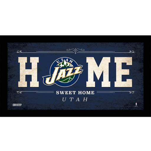 Utah Jazz 6x12 Home Sweet Home Sign