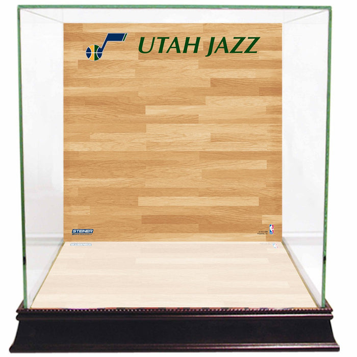 Utah Jazz Basketball Court Background Case