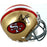 Ronnie Lott Signed San Francisco 49ers Mini Helmet