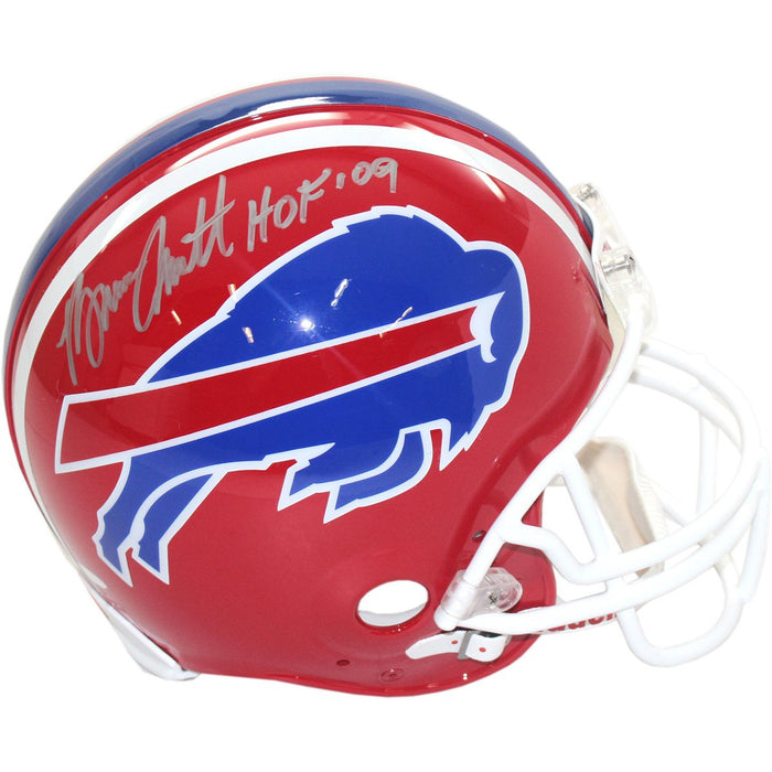 Bruce Smith Signed Replica Red Bills Helmet w HOF insc