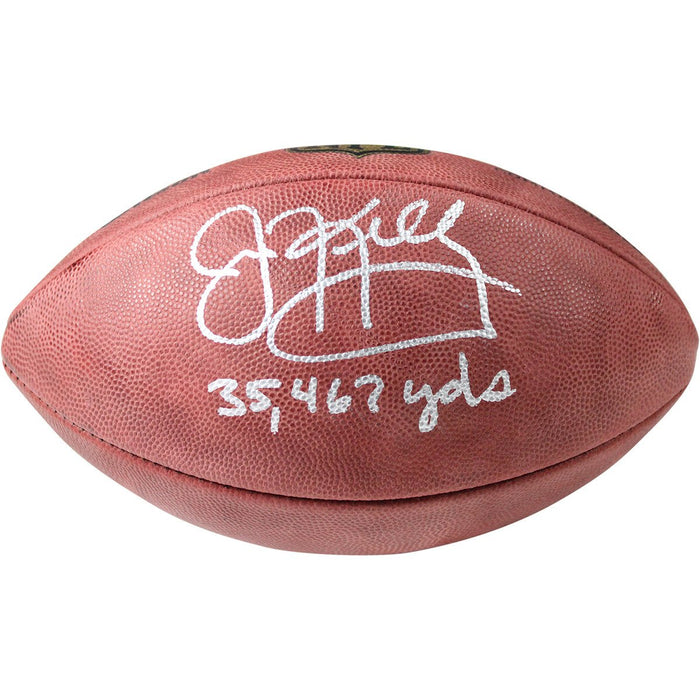 Jim Kelly Signed NFL Duke Football w35467 YdsInsc.