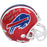 Marv Levy Signed Buffalo Bills Mini Helmet w HOF 01 Insc