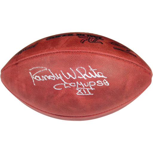 Randy White Signed SB XII Football wSB XII CO MVP Inscription