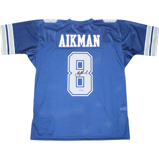 Troy Aikman Signed Dallas Cowboys Michell And Ness Authentic Jersey