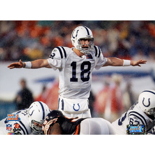 Peyton Manning Super Bowl XLI at line 8x10