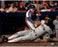 Gary Carter WS Tag Out Jim Rice 3rd Base View 16x20
