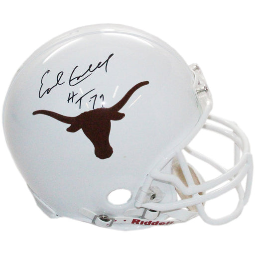 Earl Campbell Signed University of Texas Replica Helmet w H.T 77