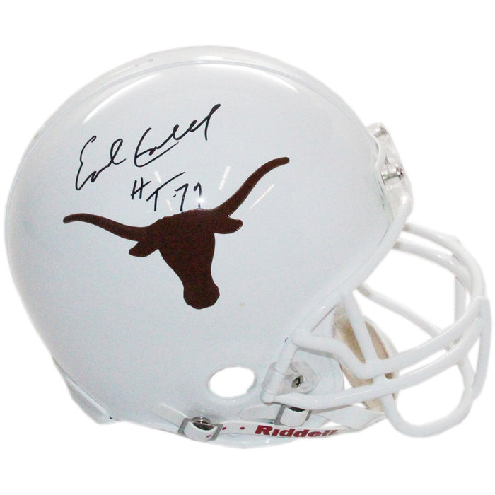 Earl Campbell Signed University of Texas Replica Helmet w H.T 77