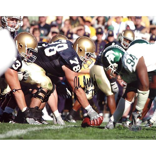 John Sullivan Over Center vs. Michigan State 11x14 Photo