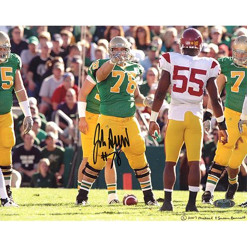 John Sullivan Over Pointing on Line VS. USC 11x14 Photo