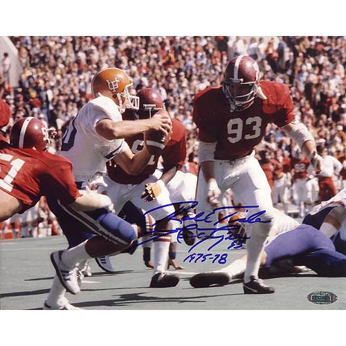 Marty Lyons Alabama Action vs Florida 11x14 Photo w 1975-1978 Roll Tide Insc.