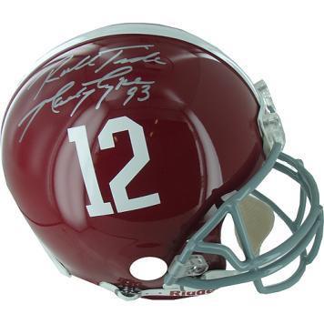 Marty Lyons Alabama Fullsize Helmet w Roll Tide Insc.