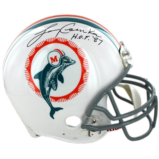 Larry Csonka Miami Dolphins 1972 Model Authentic Helmet w HOF 87 Insc