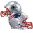 Rob Gronkowski Signed New England Patriots Super Bowl XLIX Champs Speed Proline Authentic Helmet