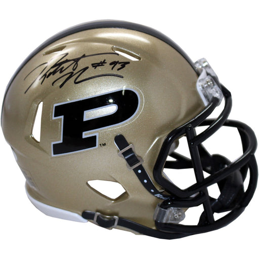 Rob Ninkovich Signed Purdue Speed Mini Helmet