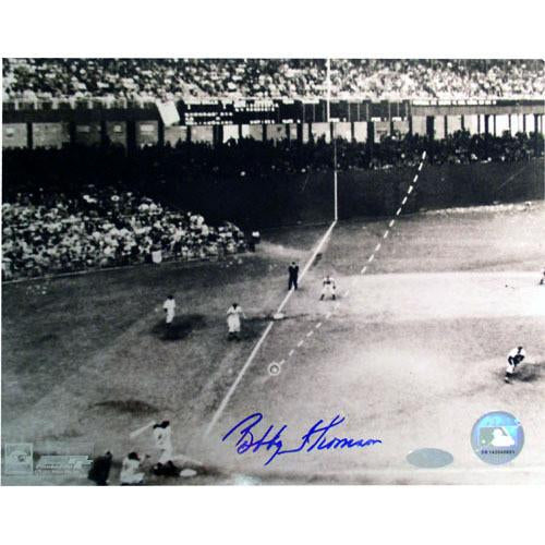 Bobby Thomson Signed Dotted Line 8x10 Photo