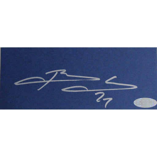 Brandon Jacobs Autographed Chit