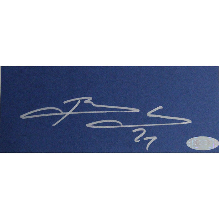 Brandon Jacobs Autographed Chit