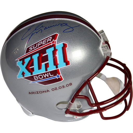 Eli Manning Signed Giants SB XLII Champs Full Size Replica Helmet