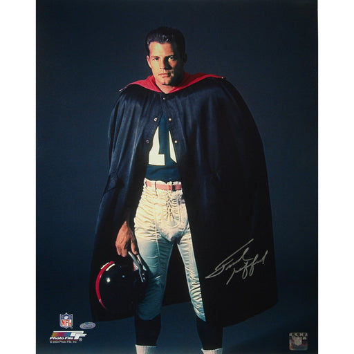 Frank Gifford Cape Signed 16x20 Photo