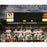 Giants SB XLII Huddle 16x20 Photo