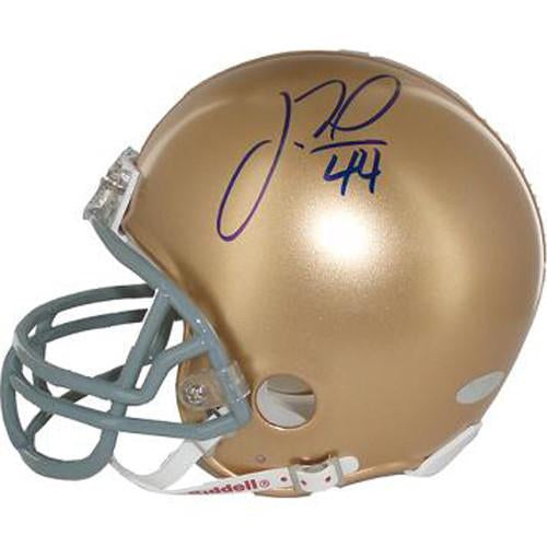 Justin Tuck Notre Dame Replica Mini Helmet