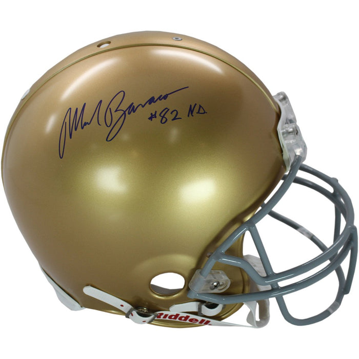 Mark Bavaro Notre Dame Full Size Helmet w 82 ND Insc.