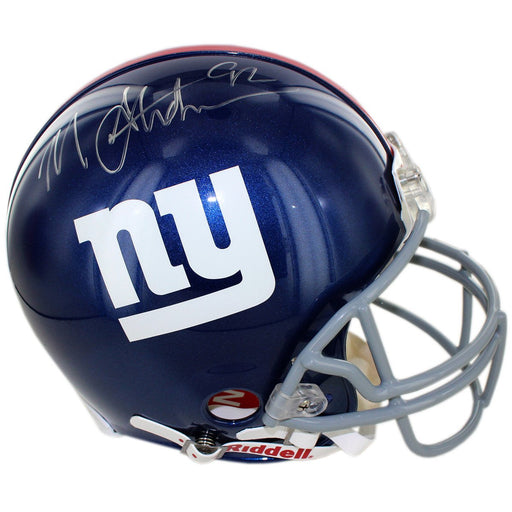 Michael Strahan Giants Authentic Helmet